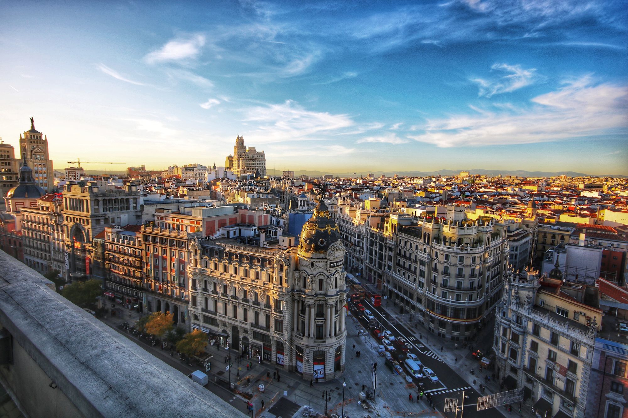 Madrid foto panorámica.