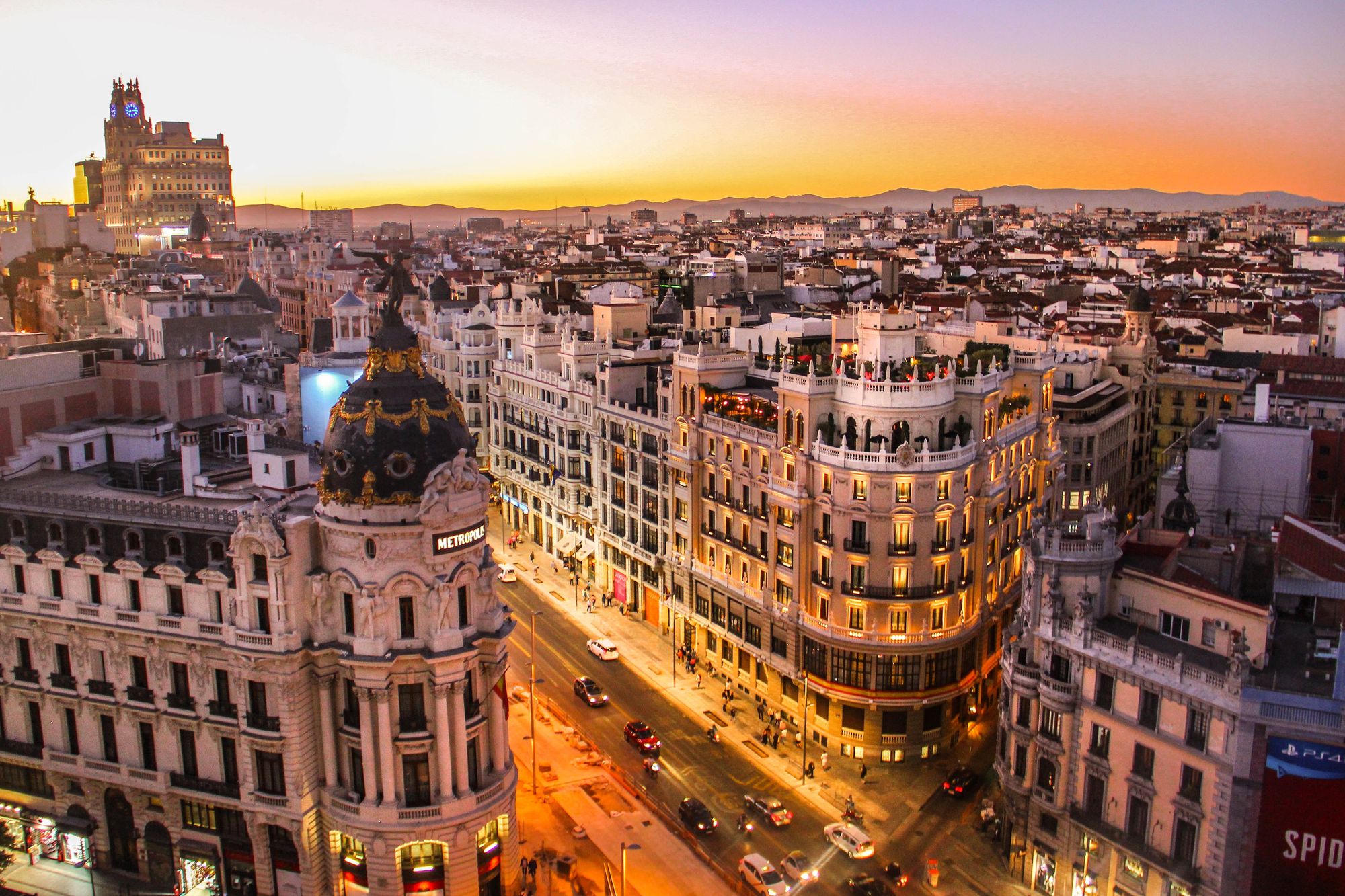 Gran Vía, Madrid - España