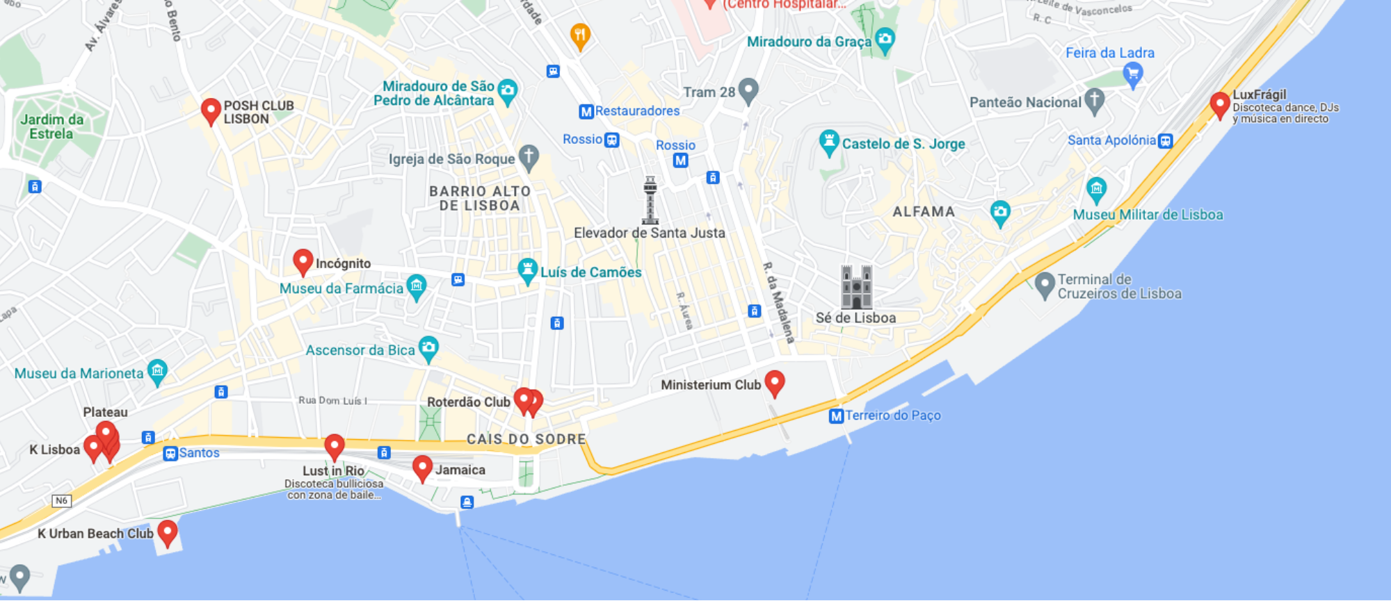 La vida nocturna de Lisboa: Las mejores zonas para salir de fiesta en Lisboa en 2023